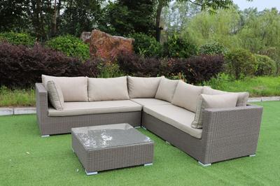 Диван RATTAN WOOD ANC-S Диван угловой модульный ANNECY (АНСИ) из искусственного ротанга, табачно-коричневый арт. 219633