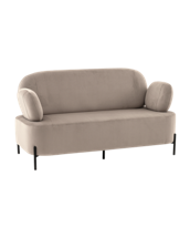 Диван Stool Group Диван Кэнди велюр светло-серый арт. УТ000040180