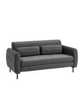 Диван Stool Group Диван-кровать прямой Барнаби велюр серый арт. УТ000040006