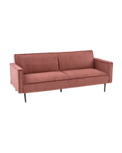 Диван Stool Group Диван прямой Кассель велюр рельефный коралловый арт. УТ000040048