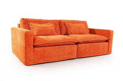 Диван Top concept Island диван рогожка оранжевый арт. 10879