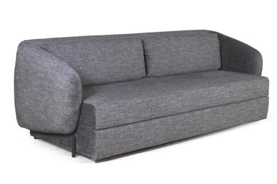 Диван Top concept Bubble диван-кровать прямой, механизм «дельфин», микромех Rozy dark grey арт. 24685