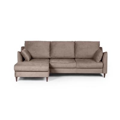 Диван Top concept Стокгольм диван-кровать с шезлонгом велюр бежевый арт. 6187