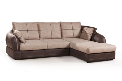 Диван Top concept Неаполь диван-кровать с шезлонгом, замша арт. 12421