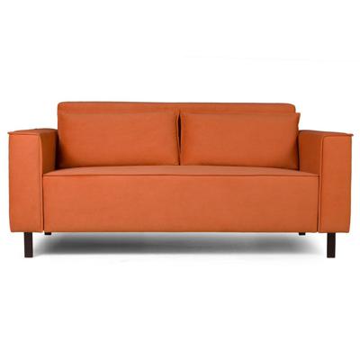 Диван Top concept Клаб диван-кровать прямой, велюр Frost fox арт. 25760