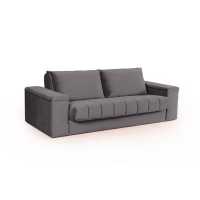 Диван Top concept Верона диван-кровать прямой, велюр серый арт. 6206