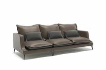 Диван Top concept Rey диван прямой трехместный замша серый арт. 6409