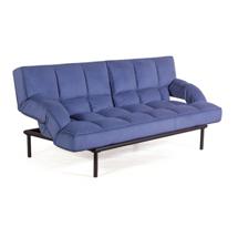 Диван Top concept Диван-кровать трехместный Best, велюр синий арт. 20752