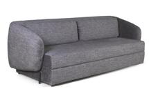 Диван Top concept Bubble диван-кровать прямой, механизм «дельфин», микромех Rozy dark grey арт. 24685