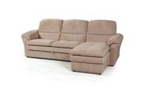 Диван Top concept Диаманте диван-кровать с шезлонгом велюр бежевый арт. 6166