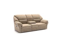 Диван Top concept Сан-Ремо диван 2 реклайнера и бар велюр бежевый арт. 6609