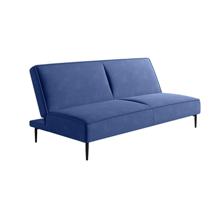 Диван Top concept Эсте диван-кровать трехместный, прямой, без подлокотников, велюр синий Velutto 26 арт. 0000004241500000037074