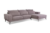 Диван Top concept Диван Энзо с шезлонгом, рогожка, бежевый арт. 11797