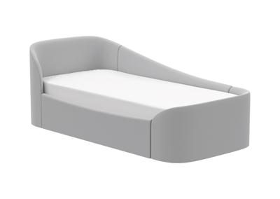 Диван-кровать Ellipsefurniture Диван-кровать KIDI Soft с низким изножьем 90*200 см R (серый) арт. KD010502020101