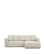 Диван-кровать La Forma (ех Julia Grup) 3-местный диван-кровать Marela бежевый шенилл с кушеткой справа 276 см арт. 447767