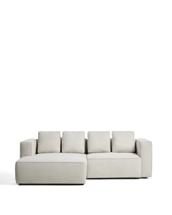 Диван-кровать La Forma (ех Julia Grup) Диван-кровать Marela бежевый шенилл 3-местный с кушеткой слева 236 см арт. 447765