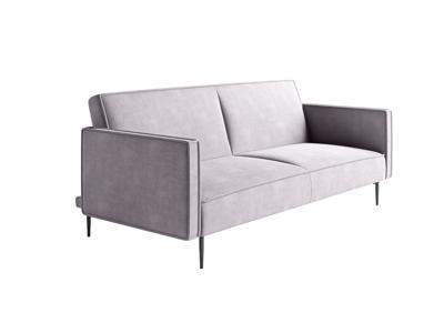Диван-кровать Top concept Este диван-кровать трехместный, прямой, с подлокотниками, бархат 04 арт. 14205