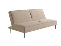 Диван-кровать Top concept Este диван-кровать трехместный, прямой, без подлокотников, бархат бежевый 5 арт. 14207