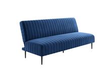 Диван-кровать Top concept Baccara диван-кровать трехместный прямой без подлокотников, бархат синий 29 арт. 14474