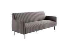 Диван-кровать Top concept Baccara диван-кровать трехместный прямой с подлокотниками, бархат антрацит 14 арт. 14477
