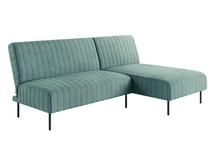 Диван-кровать Top concept Baccara диван-кровать с шезлонгом, без подлокотников, бархат 88 арт. 14485