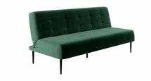 Диван-кровать Top concept Monaco диван-кровать прямой трехместный, без подлокотников, бархат зеленый 19 арт. 14085