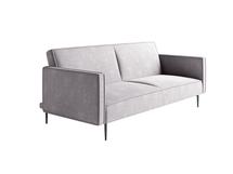 Диван-кровать Top concept Este диван-кровать трехместный, прямой, с подлокотниками, бархат 04 арт. 14205