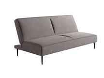 Диван-кровать Top concept Este диван-кровать трехместный, прямой, без подлокотников, бархат антрацит 14 арт. 14210