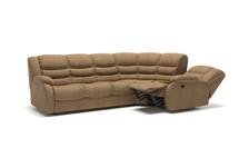 Диван-кровать Top concept Ridberg диван-кровать угловой, с реклайнером, замша бежевый арт. 6216