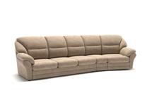 Диван-кровать Top concept San-Remo диван-кровать с реклайнером и радиусным модулем велюр бежевый арт. 6606