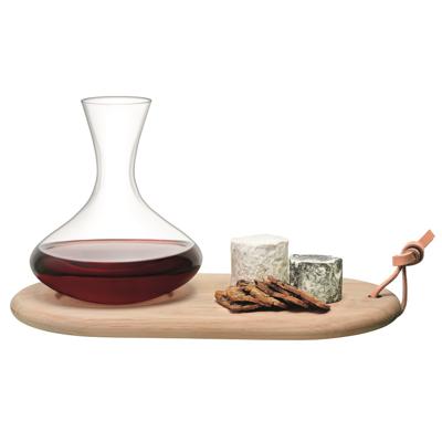 Доска LSA International Набор из декантера 1,4 л и сырной доски wine арт. G1378-00-301
