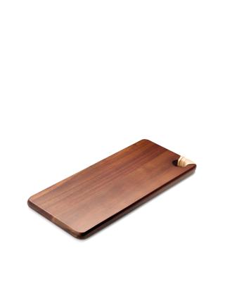 Доска La Forma (ех Julia Grup) Sardis Сервировочная доска из древесины акации и ротанга 35 x 15 см арт. 262061