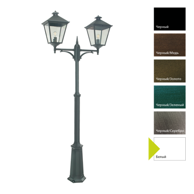Фонарь Norlys Фонарный столб Norlys, LONDON BIG W (Белый) арт. 492W