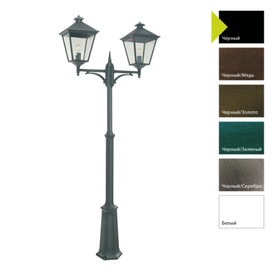 Фонарь Norlys Фонарный столб Norlys, LONDON BIG B (Черный) арт. 492B