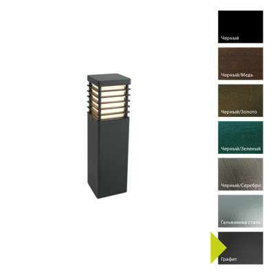 Фонарь Norlys Фонарный столб Norlys, HALMSTAD GR (Графит) арт. 1489GR
