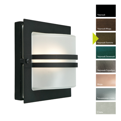 Фонарь Norlys Настенный фонарь Norlys, BERN BD (Черный/Золото) арт. 651BD