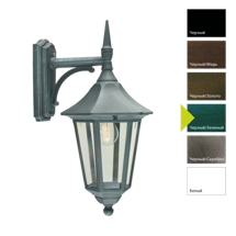 Фонарь Norlys Настенный фонарь Norlys, MODENA BG (Черный/Зеленый) арт. 351BG