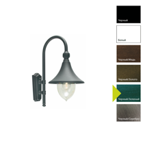 Фонарь Norlys Настенный фонарь Norlys, FLORENCJA BG (Черный/Зеленый) арт. 800BG