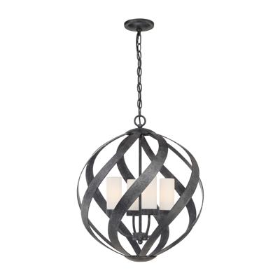 Фонарь Quoizel Подвесной фонарь Quoizel, Арт. QN-BLACKSMITH-4P-OBK арт. QN-BLACKSMITH-4P-OBK