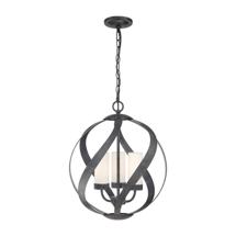 Фонарь Quoizel Подвесной фонарь Quoizel, Арт. QN-BLACKSMITH-3P-OBK арт. QN-BLACKSMITH-3P-OBK