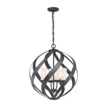 Фонарь Quoizel Подвесной фонарь Quoizel, Арт. QN-BLACKSMITH-4P-OBK арт. QN-BLACKSMITH-4P-OBK