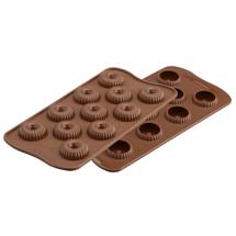 Форма Silikomart Форма силиконовая для приготовления конфет choco crown, 11х24 см арт. 22.149.77.0065