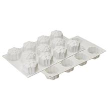 Форма Silikomart Форма для приготовления пирожных и конфет snowflakes 30,5 х 18 см арт. 26.115.87.0065