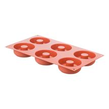 Форма Silikomart Форма силиконовая для приготовления пончиков donuts, D7,5 см арт. 26.170.00.0065