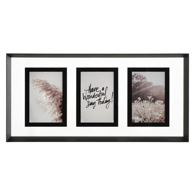 Фоторамка Bergenson Bjorn Рамка для фотографий pleasant moments, 24х49 см, белая/черная арт. BB0000523