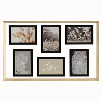 Фоторамка Bergenson Bjorn Рамка для фотографий pleasant moments, 35х55 см, белая/натуральное дерево арт. BB0000522