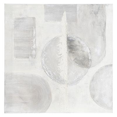 Фоторамка Bergenson Bjorn Панно декоративное с ручной росписью by feel, 100х100 см, черно-белое арт. BB0000605