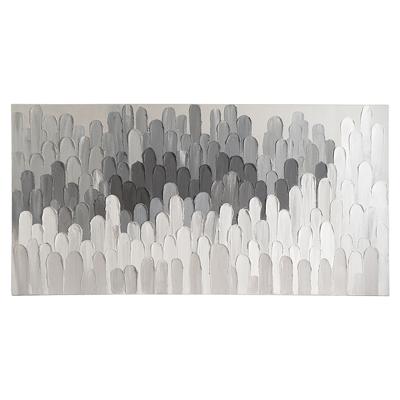 Фоторамка Bergenson Bjorn Панно декоративное с ручной росписью by feel, 140х70 см, черно-белое арт. BB0000601