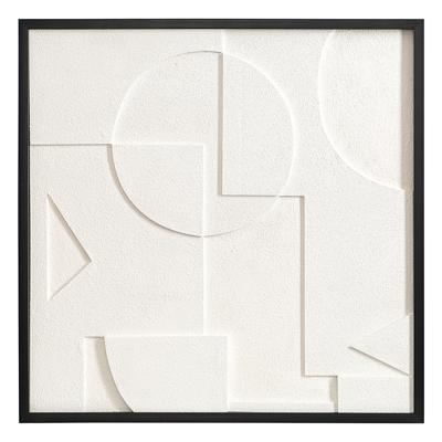 Фоторамка Bergenson Bjorn Панно декоративное с эффектом 3d minimalism, с черной рамой, 60х60 см арт. BB0000589