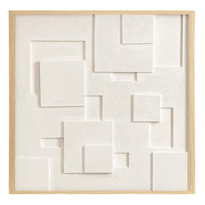 Фоторамка Bergenson Bjorn Панно декоративное с эффектом 3d minimalism, с бежевой рамой, 60х60 см арт. BB0000708